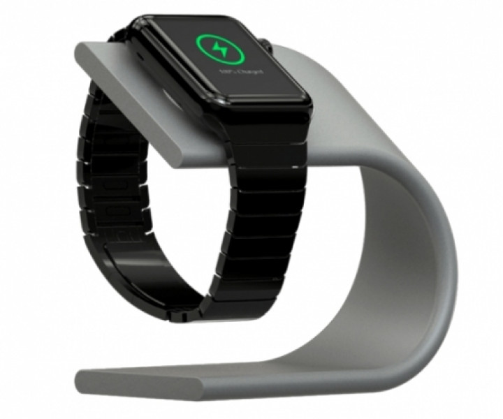 Подставка Nomad Stand for Apple Watch Silver 